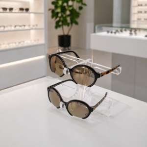 Exhibidor Cristal / 2 piezas - PACK x 3