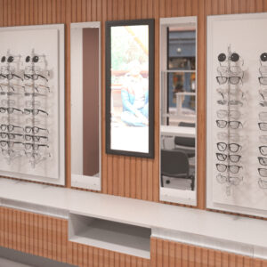 PANEL MELAMINA BLANCA 45x130