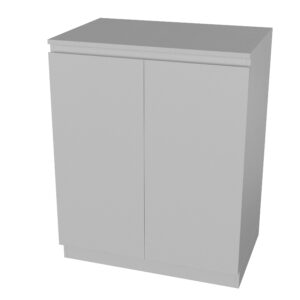 MODULO DE MELAMINA CON 2 PUERTAS