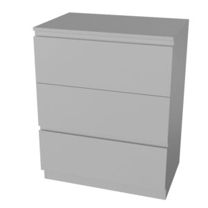 MODULO DE MELAMINA CON 3 CAJONES