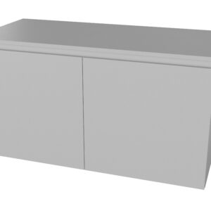 MODULO DE MELAMINA PARED CON 2 PUERTAS