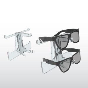 Exhibidor Cristal / 2 piezas - PACK x 3